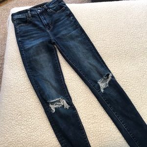 American Eagle Super Hi-Rise jeggings